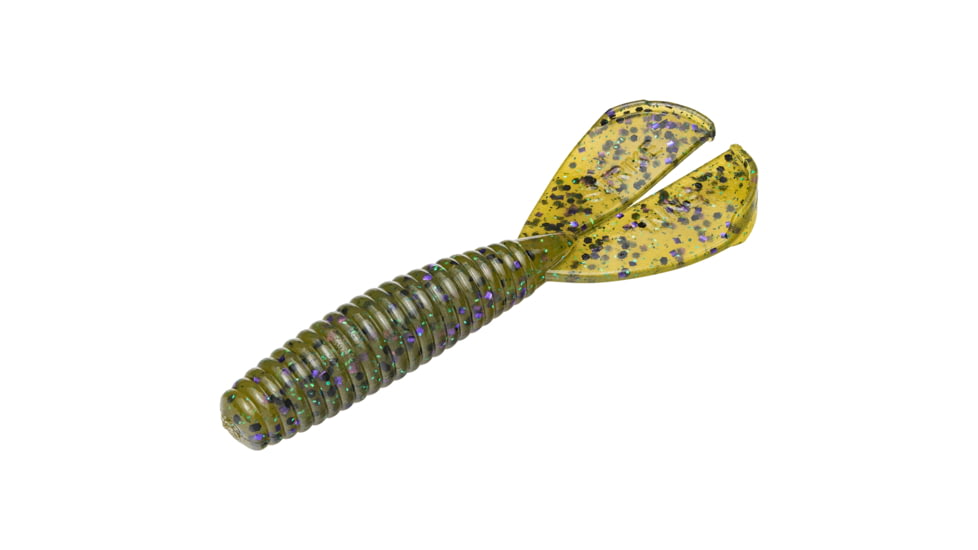 Strike King Rage Baby Menace Fishing Lure, Soft Plastic Grub, Candy Craw, 3in, 9-Pack, RGBM-130, RGBM-130