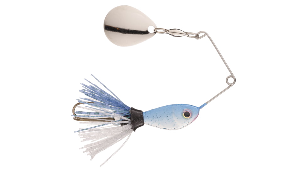 Strike King Rocket Shad Spinnerbait Fishing Lure, Blue Shad, 3/8oz, RS38-2, RS38-2