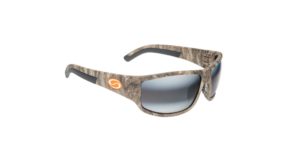 Strike King S11 Optics Caddo Sunglasses, Mossy Oak Frame, DAB Amber Lens, SG-S11712