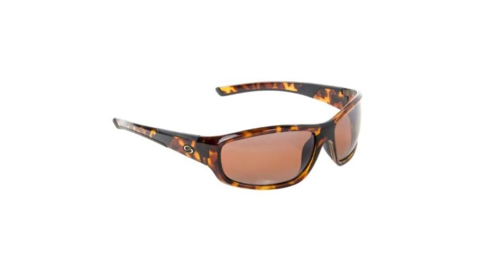 Strike King S11 Optics Polarized Bristol Sunglasses, Tortishell DAB/Amber 252421