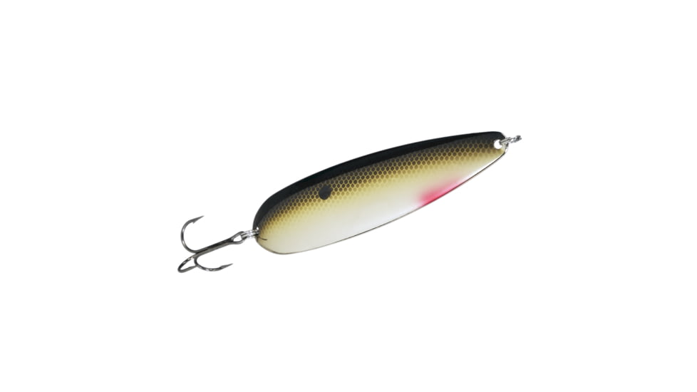 Strike King Sexy Spoon Fishing Lure, Casting Spoon, Gold Black Back, 1oz, 4in, SSPN4-406, SSPN4-406