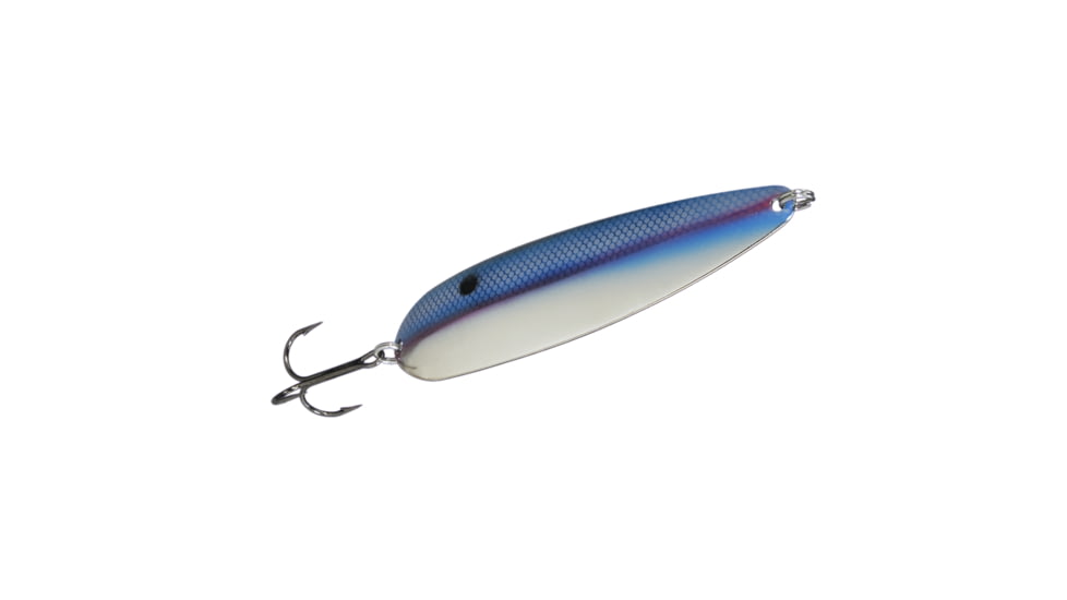 Strike King Sexy Spoon Fishing Lure, Casting Spoon, Neon Shad, 1oz, 4in, SSPN4-498, SSPN4-498