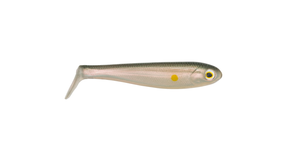 Strike King Shadalicious Fishing Lure, Soft Plastic Swimbait, AYU, 3 1/2in, 6-Pack, SHDLC3.5-504, SHDLC3.5-504