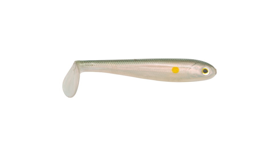 Strike King Shadalicious Fishing Lure, Soft Plastic Swimbait, AYU, 4 1/2in, 6-Pack, SHDLC4.5-504, SHDLC4.5-504