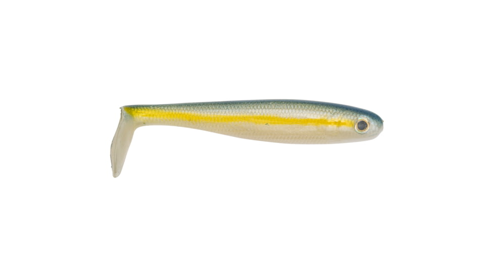 Strike King Shadalicious Fishing Lure, Soft Plastic Swimbait, Sexy Blue Back Herring, 4 1/2in, 6-Pack, SHDLC4.5-586, SHDLC4.5-586