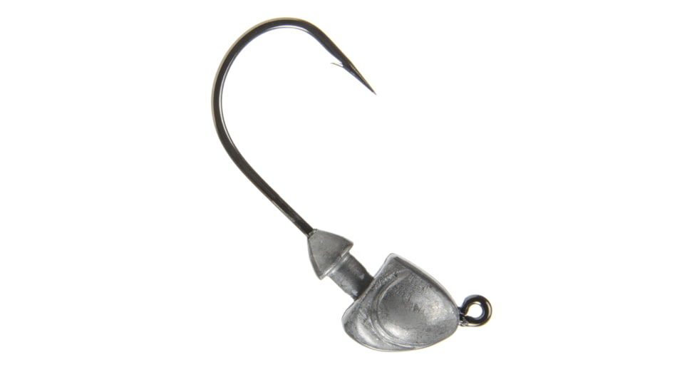 Strike King Squadron Swimbait Head, Jig Head Fishing Lure, Unpainted, 1/2oz, 3-Pack, SSH12-U, SSH12-U