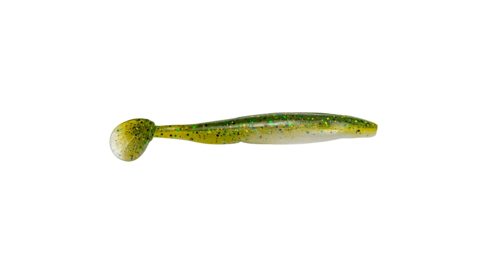 Strike King KVD Swim’n Caffeine Shad Fishing Lure, Soft Plastic Swimbait Fishing Lure, Baby Bass, 4in, 7-Pack, ??SCSD4-55, SCSD4-55