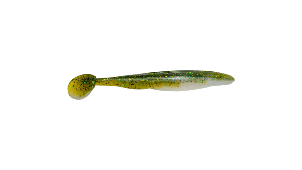 Strike King KVD Swim’n Caffeine Shad Fishing Lure, Soft Plastic Swimbait Fishing Lure, Baby Bass, 5in, 7-Pack, ??SCSD5-55, SCSD5-55