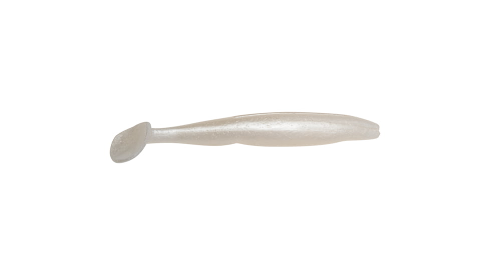 Strike King KVD Swim’n Caffeine Shad Fishing Lure, Soft Plastic Swimbait Fishing Lure, Pearl, 4in, 7-Pack, ??SCSD4-84, SCSD4-84