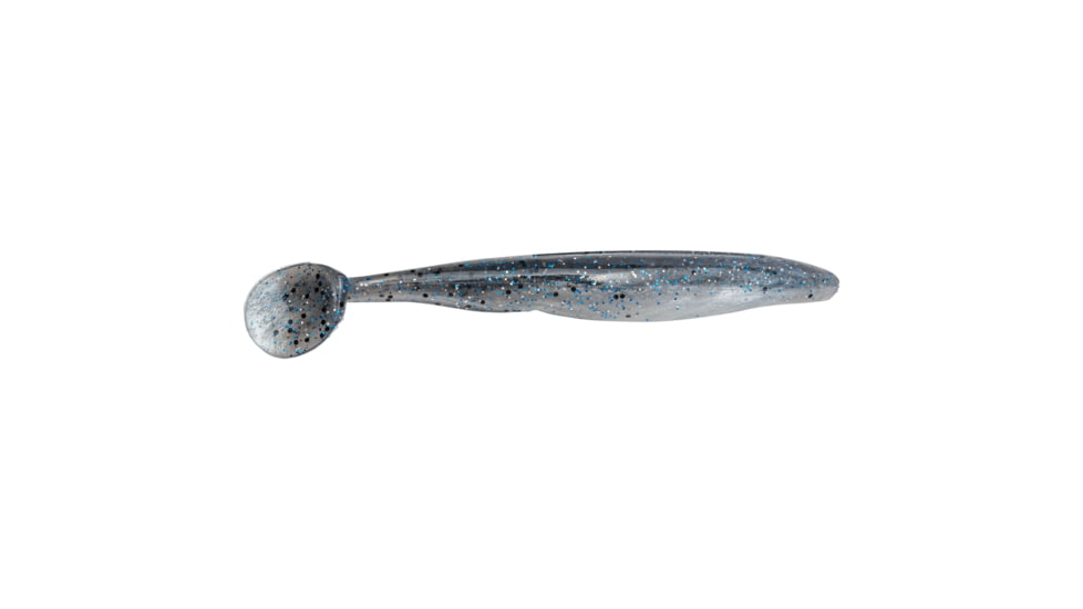 Strike King KVD Swim’n Caffeine Shad Fishing Lure, Soft Plastic Swimbait Fishing Lure, Smokey Shad, 5in, 7-Pack, ??SCSD5-57, SCSD5-57