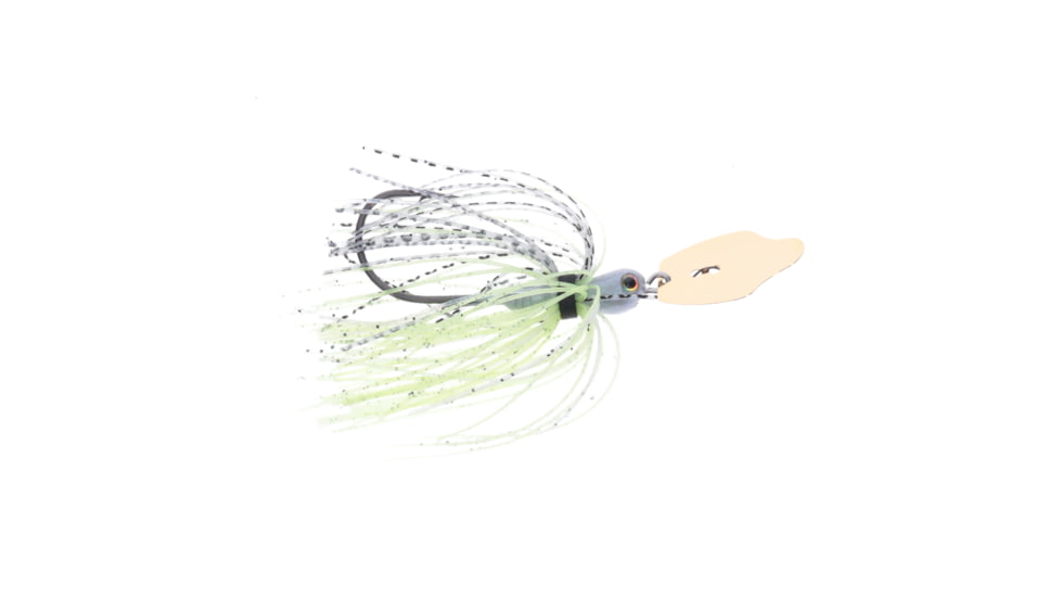 Strike King Thunder Cricket Gold Fishing Lure, Vibrating Swim Jig, Spot Remover, 1/2oz, TCGVSJ12-291, TCGVSJ12-291