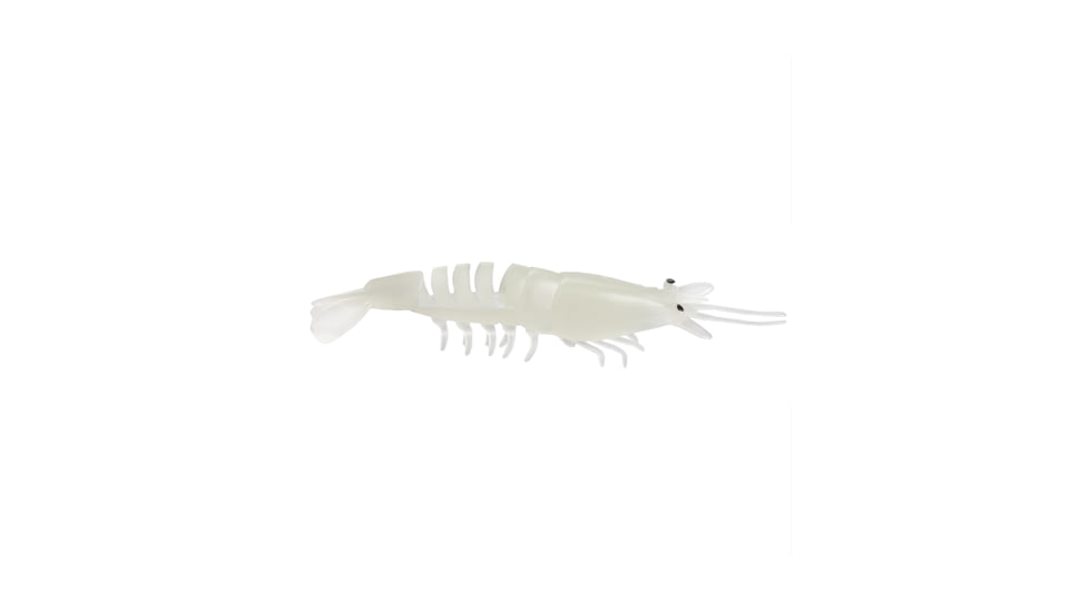 Strike King Tidal Shrimp Swimbait, Nite Glow, 2.75in, TSB275-694
