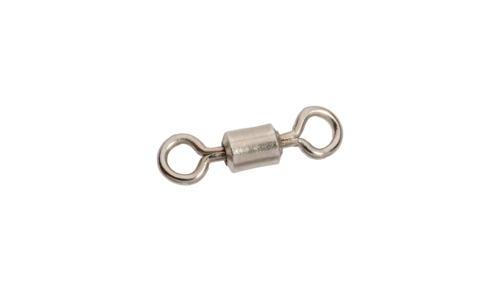 Strike King Tour Grade Barrel Swivel Terminal Tackle, SZ #7, 10-Pack, Silver, TGSVL-7