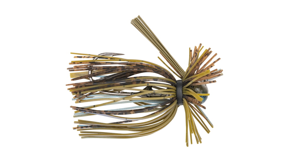 Strike King Tour Grade Football Finesse Jig, Football Jig Fishing Lure, Blue Craw, 1/4oz, TGFFJ-108, TGFFJ-108