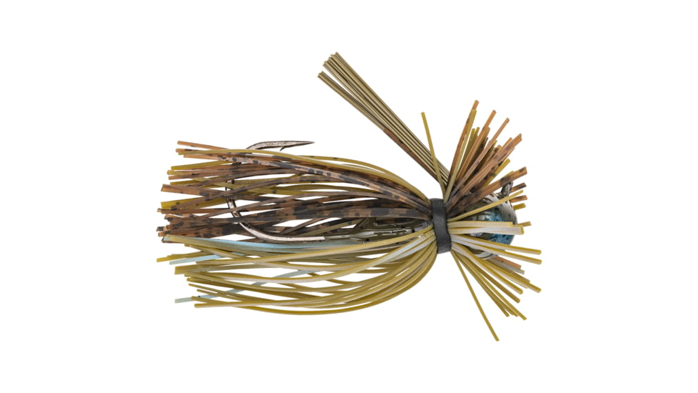 Strike King Tour Grade Football Finesse Jig, Football Jig Fishing Lure, Blue Craw, 3/8oz, TGFFJ38-108, TGFFJ38-108