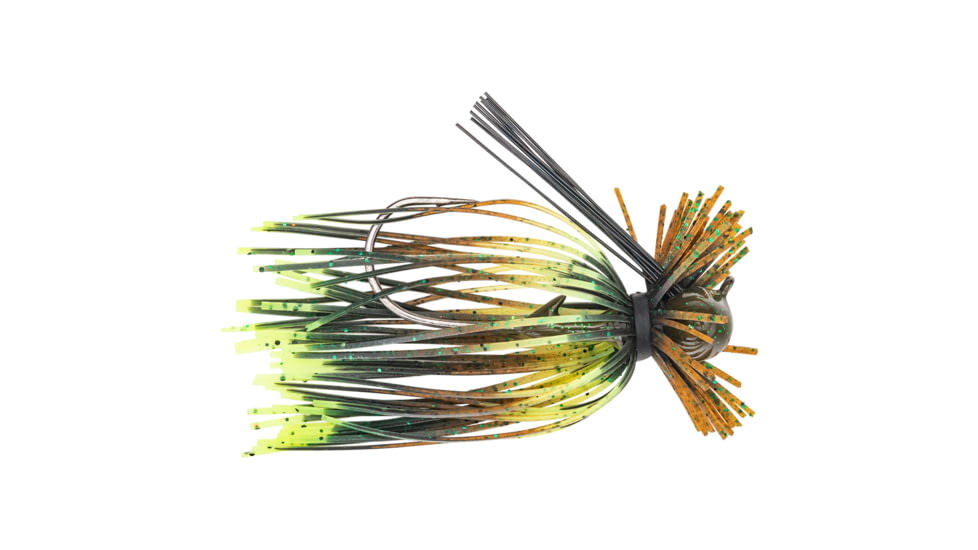 Strike King Tour Grade Football Finesse Jig, Football Jig Fishing Lure, Mizzou Craw, 1/4oz, TGFFJ-133, TGFFJ-133