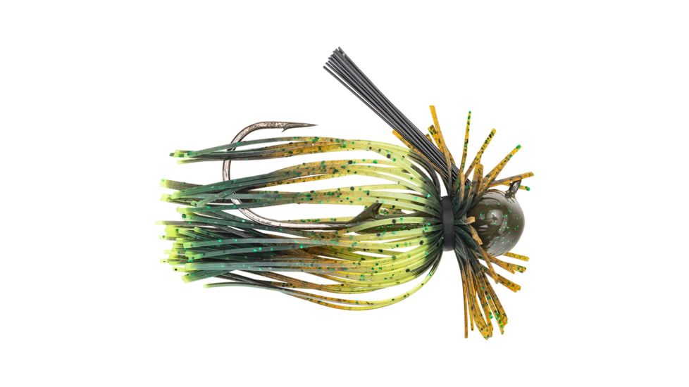 Strike King Tour Grade Football Finesse Jig, Football Jig Fishing Lure, Mizzou Craw, 3/8oz, TGFFJ38-133, TGFFJ38-133