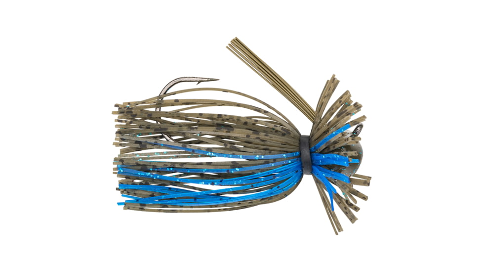Strike King Tour Grade Football Finesse Jig, Football Jig Fishing Lure, Okeechobee Craw, 3/8oz, TGFFJ38-50, TGFFJ38-50