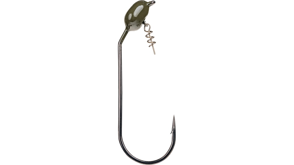 Strike King Tour Grade Mag Jig Head 1/2 oz, 7/0 Hook Green Pumpkin,2pk, TGMJH7012-46