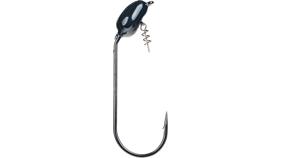 Strike King Tour Grade Mag Jig Head 3/4 oz, 7/0 Hook Black,2pk, TGMJH7034-1