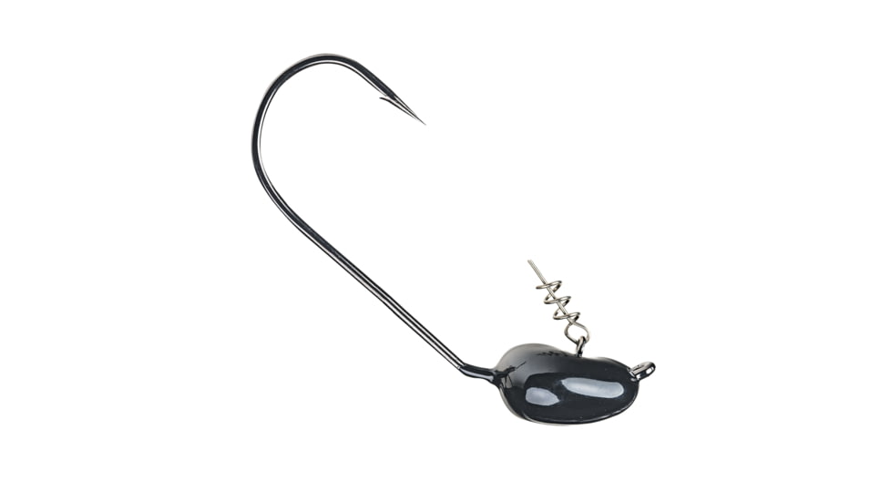 Strike King Tour Grade Mag Jig Head Fishing Lure, Black, 3/4oz, 2-Pack, TGMJH5034-1, TGMJH5034-1