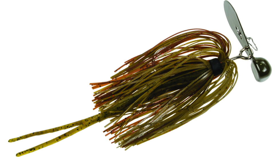 Strike King Tour Grade Rage Blade Swim Jig, 1/2 oz, Green Pumpkin Craw,1pk, TGRB12-46