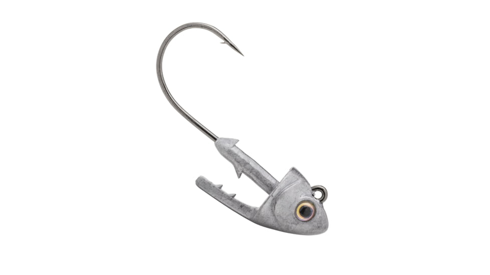 Strike King Tour Grade Rage Swimmin’ Head Fishing Lure, Precision Weighted Swimbait Jighead, 4/0 Medium Wire Hook, 1/2oz, TGRGSH12-U