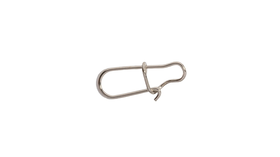 Strike King Tour Grade Snap Terminal Tackle, SZ #2, 10-Pack, Silver, TGSNP-2
