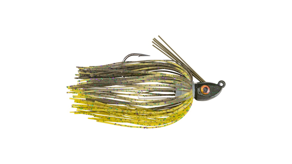 Strike King Tour Grade Swim Jig Fishing Lure, Swim Jig, Candy Craw, 1/4oz, TGSJ14-130, TGSJ14-130