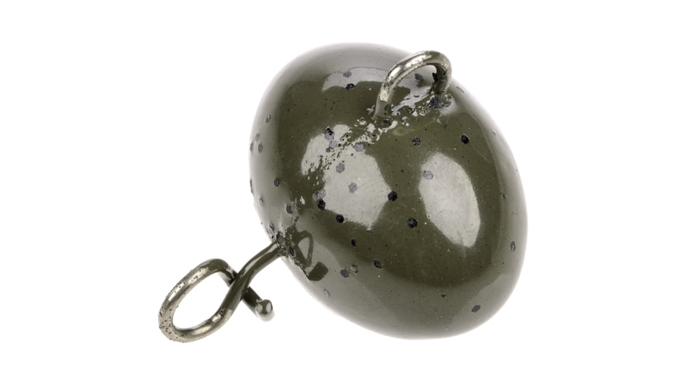 Strike King Tour Grade Swinging Football Head, Tungsten Terminal Fishing Tackle, Green Pumpkin, 3/4oz, TGTSFH34-46, TGTSFH34-46