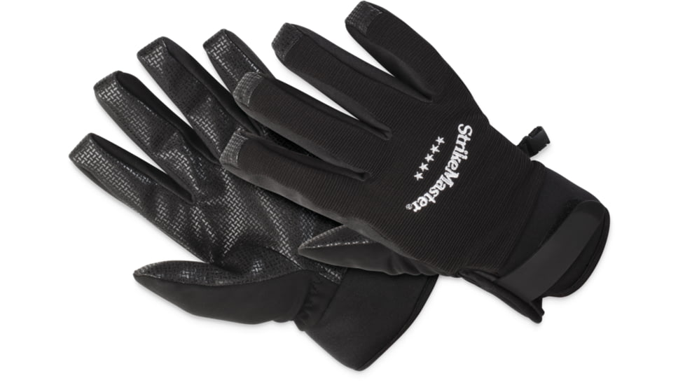 StrikeMaster Gloves Midweight - Black L, SG02-L