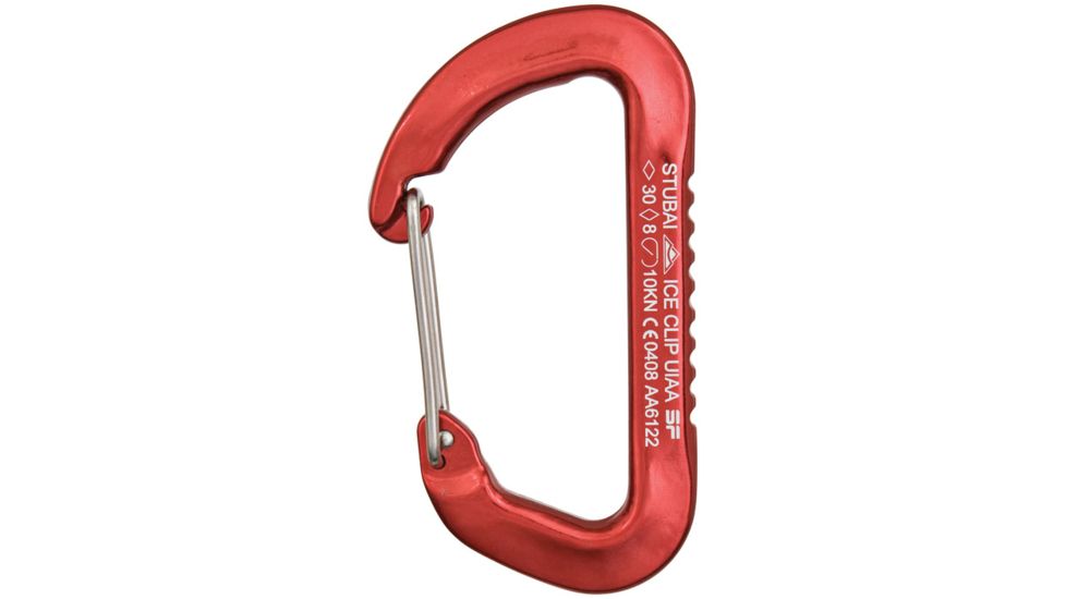 Stubai Ice Clip Straight Anodized 975010