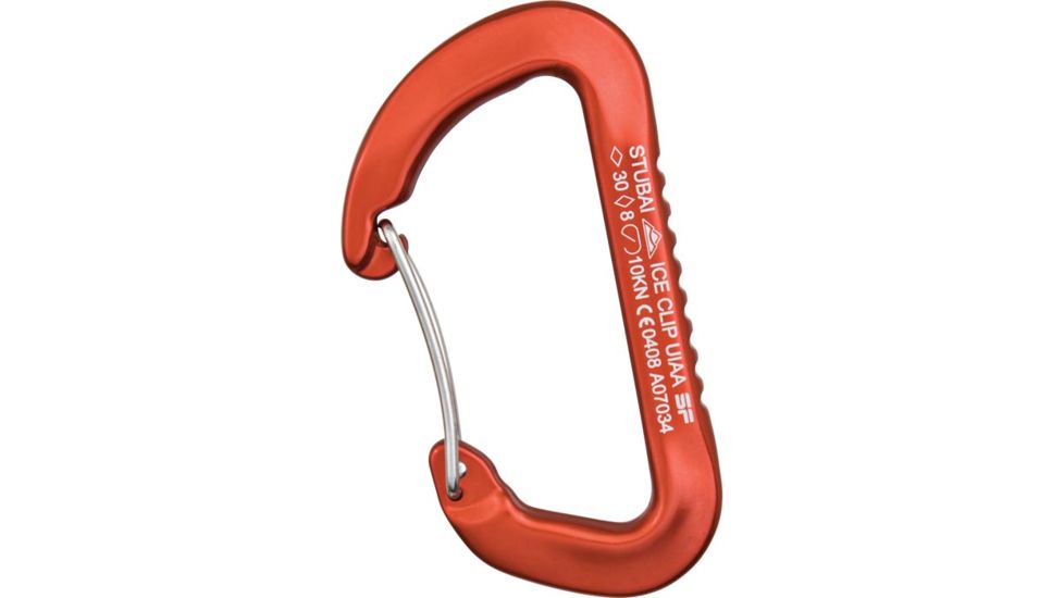 Stubai Ice Clip Straight Anodized 975010