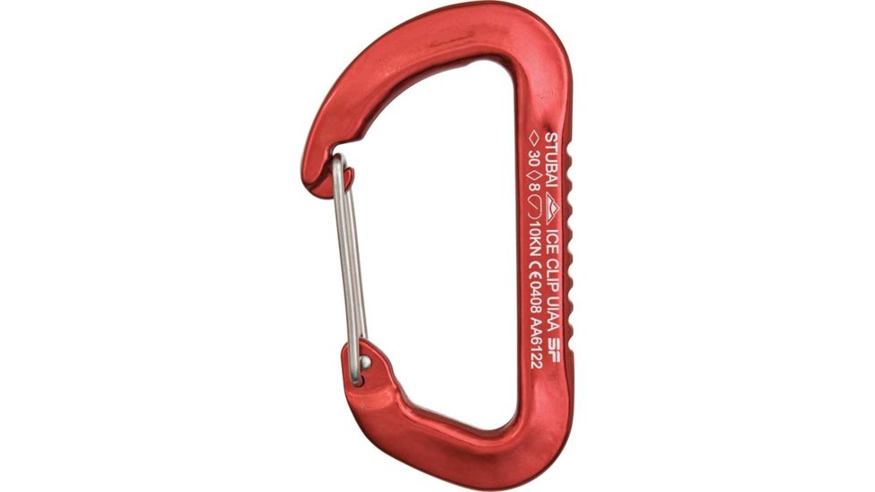 Stubai Ice Clip Straight Anodized 975010