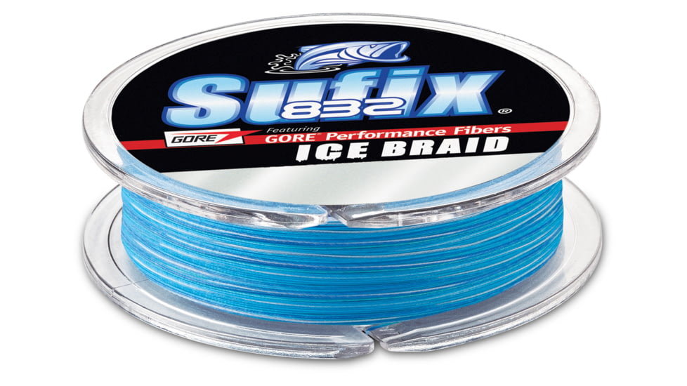 Sufix 832 Advanced Ice Braid, 4lb Test, 50yd, Ice Camo Boxed, 671-004IC