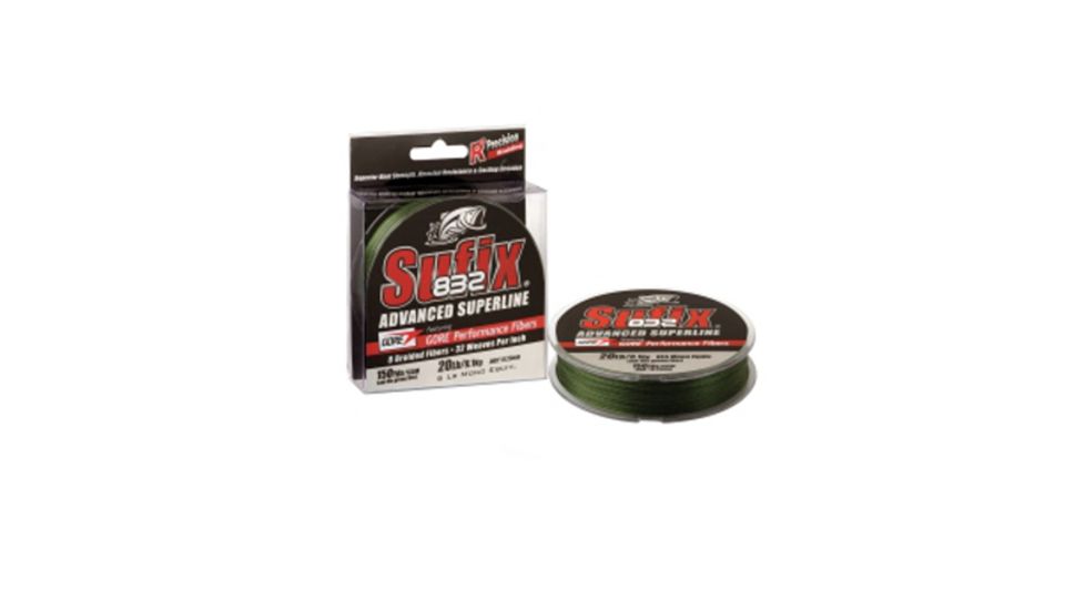 Sufix 832 Braid 50Lb Lovis Grn 300Yd 058275