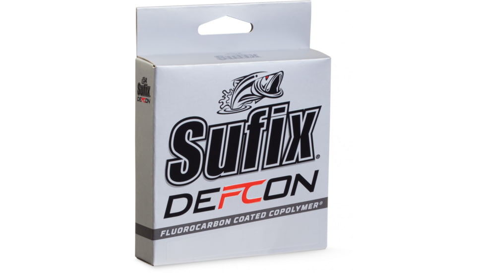 Sufix Defcon FC Co-Polymer Jig, 6lb, 1, Clear, 692-106