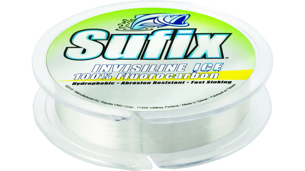 Sufix InvisiLine Fluorocarbon Ice Line 7Lb Clear 50Yd, 678-007C