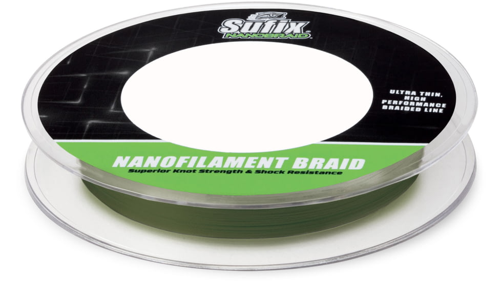 Sufix NanoBraid 2lb Line, Low-Vis Green, 150 Yds, 690-002G