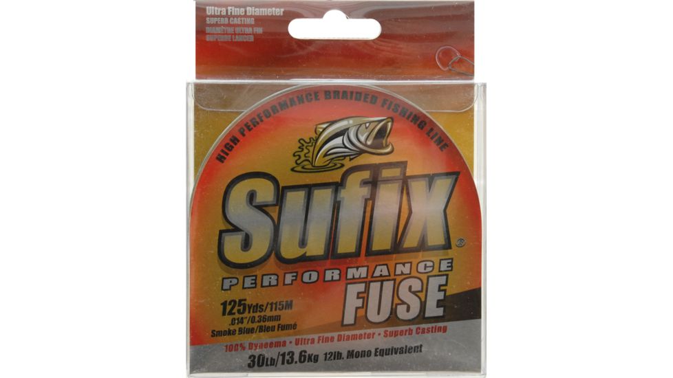 Sufix Performance Fuse Smoke Blue 125 yds. - 30 lb 047620