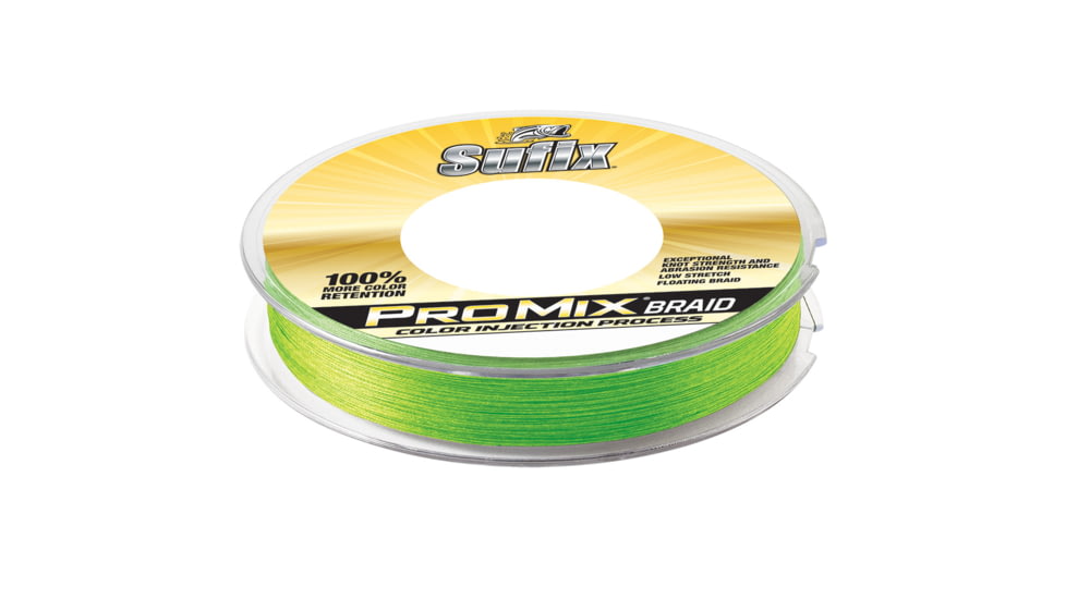 Sufix ProMix Braid - 80lb - Neon Lime - 300 yds, 630-180L