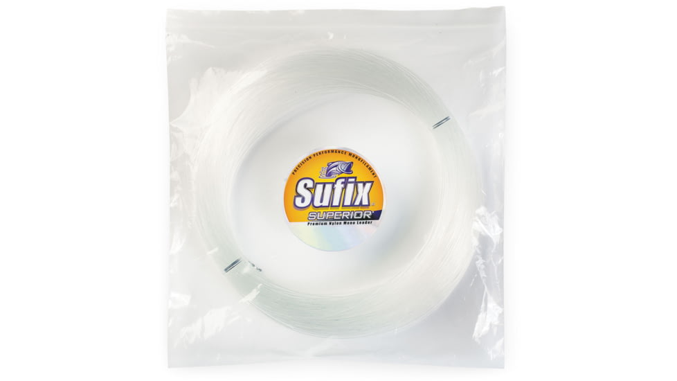 Sufix Superior Leader 40lb Line, Clear, 110 Yds, 688-040