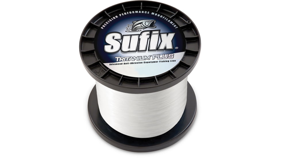 Sufix Tritanium Plus 80lb Line, Clear, 3655 Yds, 696-580