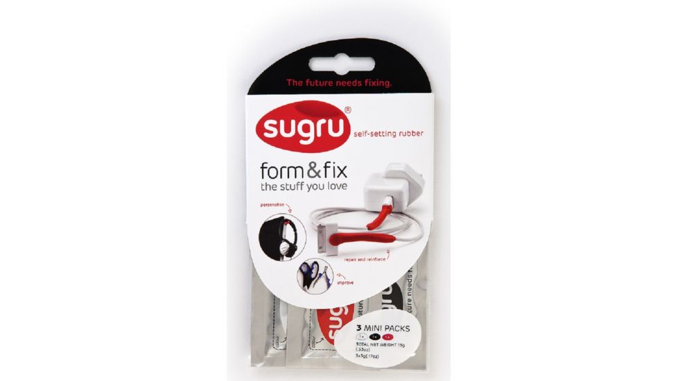 Sugru Mouldable Glue 3-Pack-Black