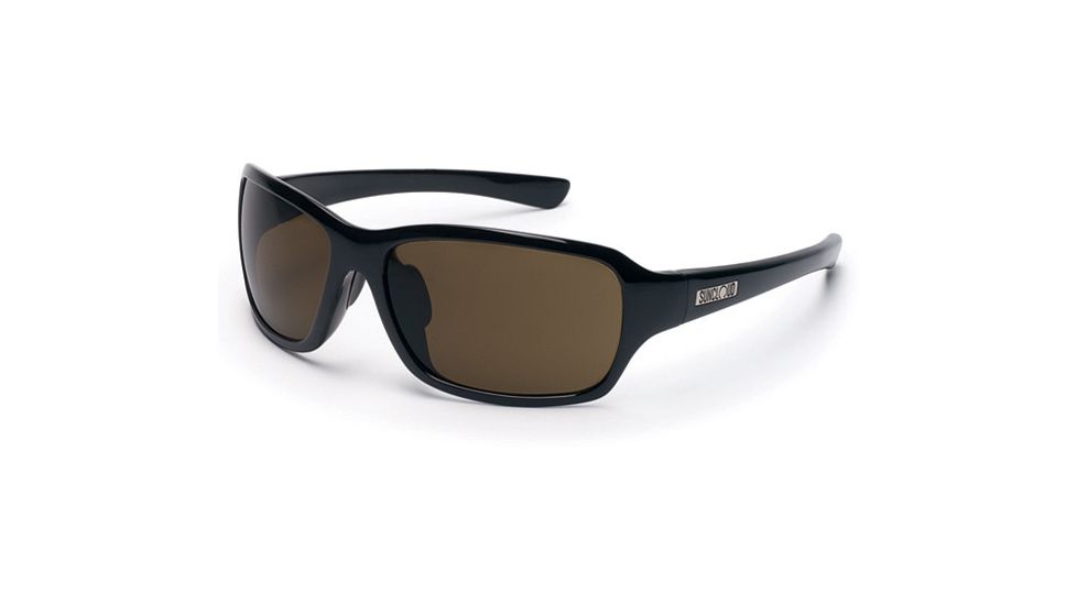 Suncloud Edition Sunglasses, Black Frame, Brown Polarized Polycarbonate Lens S-EDPPBRBK
