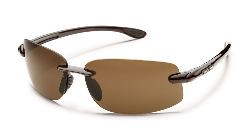 Suncloud Excursion Sunglasses Tortoise Frame Brown Polarized Polycarbonate Lens S-EXPPBRTT