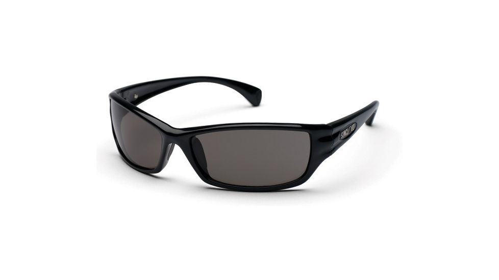 Suncloud Hook Sunglasses, Black Frame, Gray Polarized Polycarbonate Lens S-HKPPGYBLK