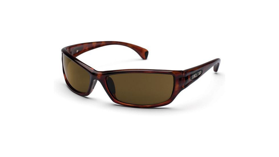 Suncloud Hook Sunglasses, Havana Frame, Brown Polarized Polycarbonate Lens S-HKPPBRHV
