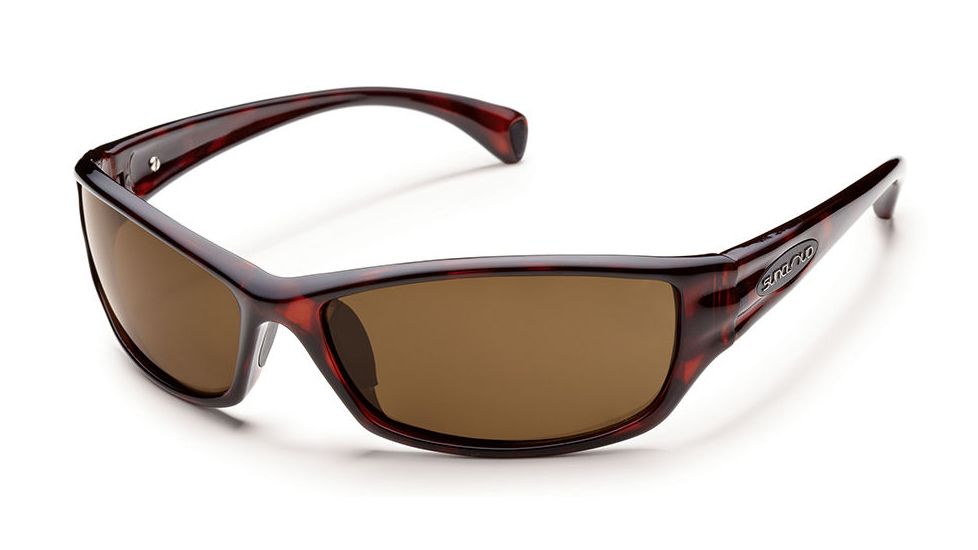 Suncloud Hook Sunglasses Havana Frame Brown Polarized Polycarbonate Lens S-HKPPBRHV