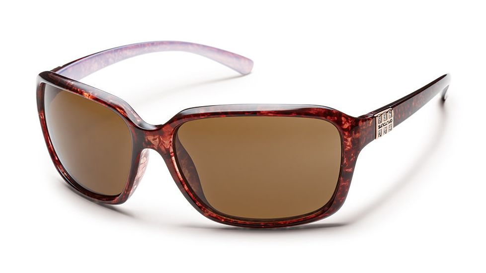 Suncloud Polarized Optics Blossom Sunglasses - Tortoise Backpaint Frame/Brown Polarized Polycarbonate Lens S-BOPPBRTT